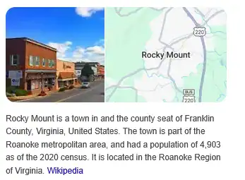 Rocky Mount Virginia